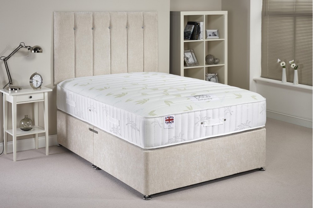super king size divan bed memory foam mattress